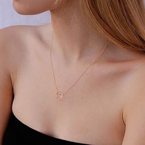 by boe（バイボー） ハート リボン スター ネックレス ペンダント