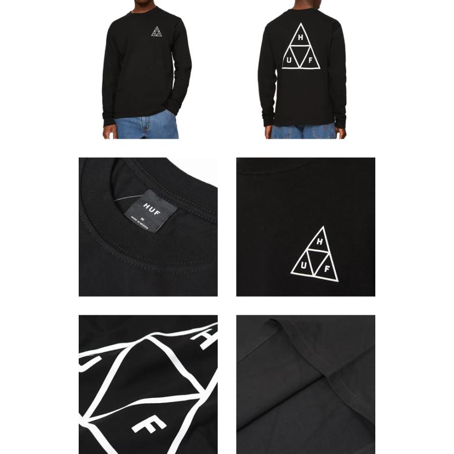 HUF（ハフ） HUF Tシャツ 長袖 ロンT メンズ クルーネック 定番