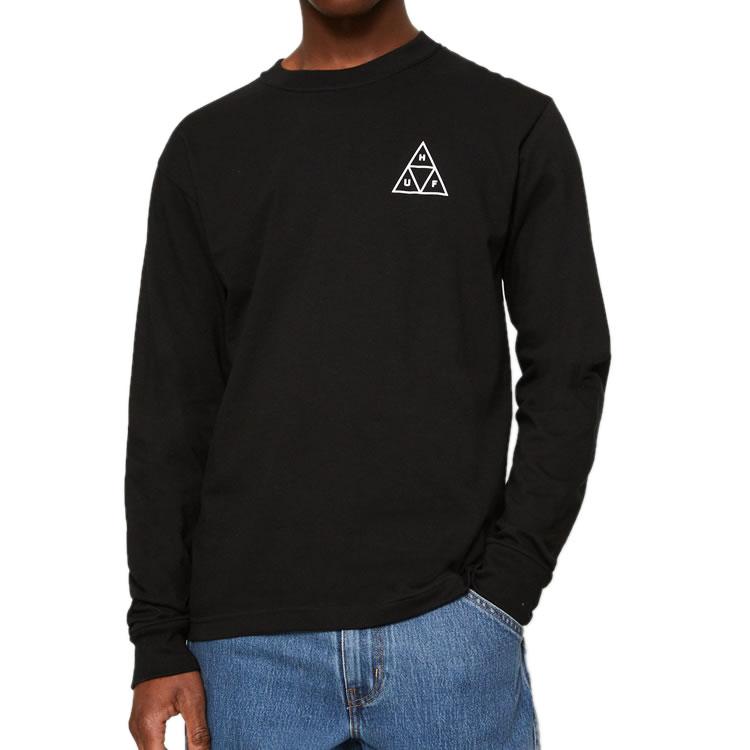 HUF（ハフ） HUF Tシャツ 長袖 ロンT メンズ クルーネック 定番