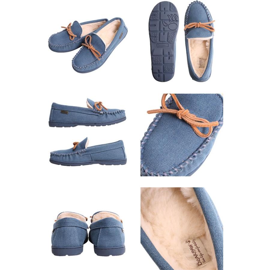 BEARPAW（ベアパウ） アンナ ムートン モカシン ファー ボア シューズ