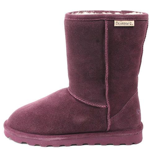 ベアパウ BEARPAW ムートンブーツ スノーブーツ ショート ショートブーツ エマ レディース 日本正規品 ブランド 防水 防滑 防寒 雪 靴 滑らない パープル | BEARPAW | 05