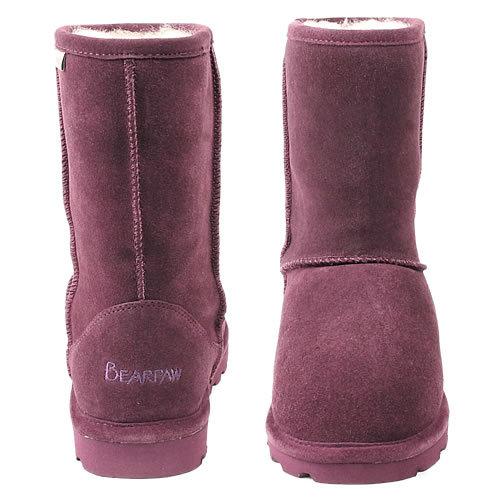 ベアパウ BEARPAW ムートンブーツ スノーブーツ ショート ショートブーツ エマ レディース 日本正規品 ブランド 防水 防滑 防寒 雪 靴 滑らない パープル | BEARPAW | 07