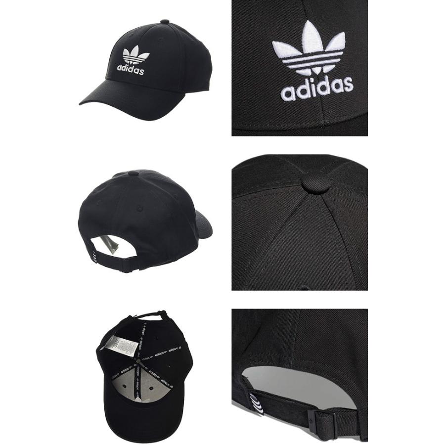 アディダス adidas 帽子 トレフォイル ベースボール キャップ メンズ 