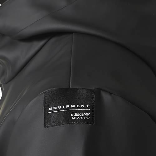 アディダス ジャケット 長袖 メンズ レインジャケット ブラック 黒 ロゴ オリジナルス adidas EQT RAIN JACKET CV8925｜maido-selection｜07