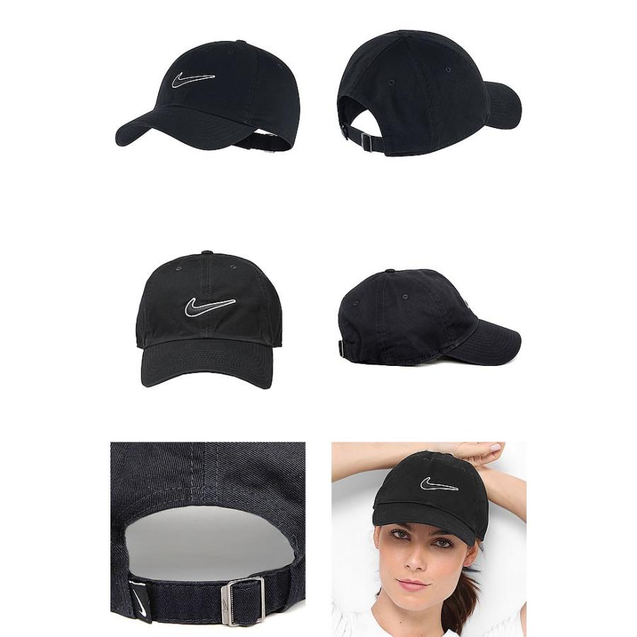ナイキ Nike キャップ 帽子 メンズ レディース ゴルフ ランニング テニス アウトドア 黒 紺 夏 大きいサイズ 大きめ ブランド Essential Swoosh H86 Cap 135 013 Mss 通販 Yahoo ショッピング