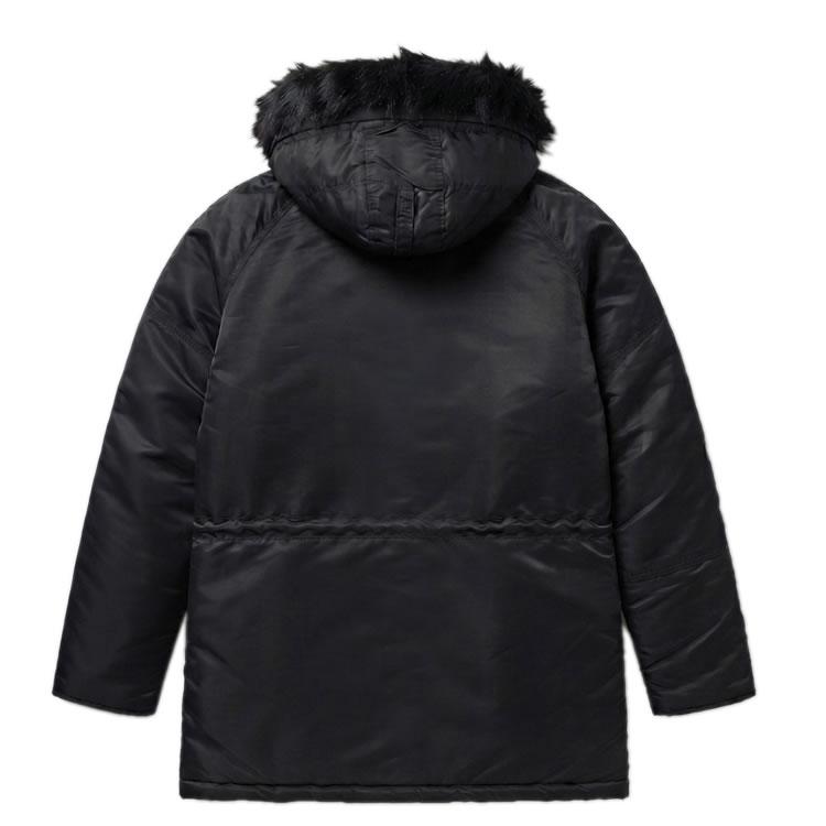 Alpha Industries ブラック N3B コート　モッズコート Alpha Industries（アルファ・インダストリーズ） ジャケット N-3B