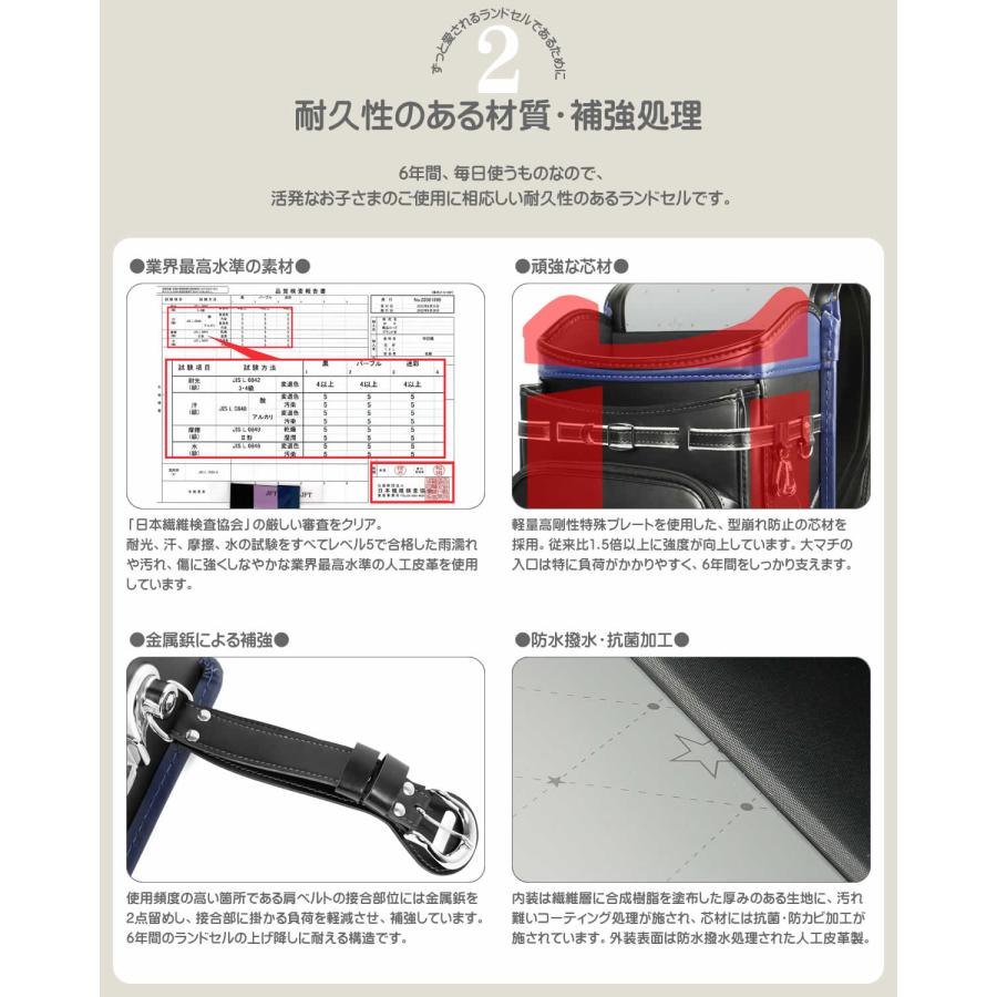 新品❤️ランドセル 黒 軽量 防水加工 自動ロック A4フラットファイル対応 牛革 新品 ランドセル 軽量 高級合皮 収納 多機能 大容量 自動ロック 防水