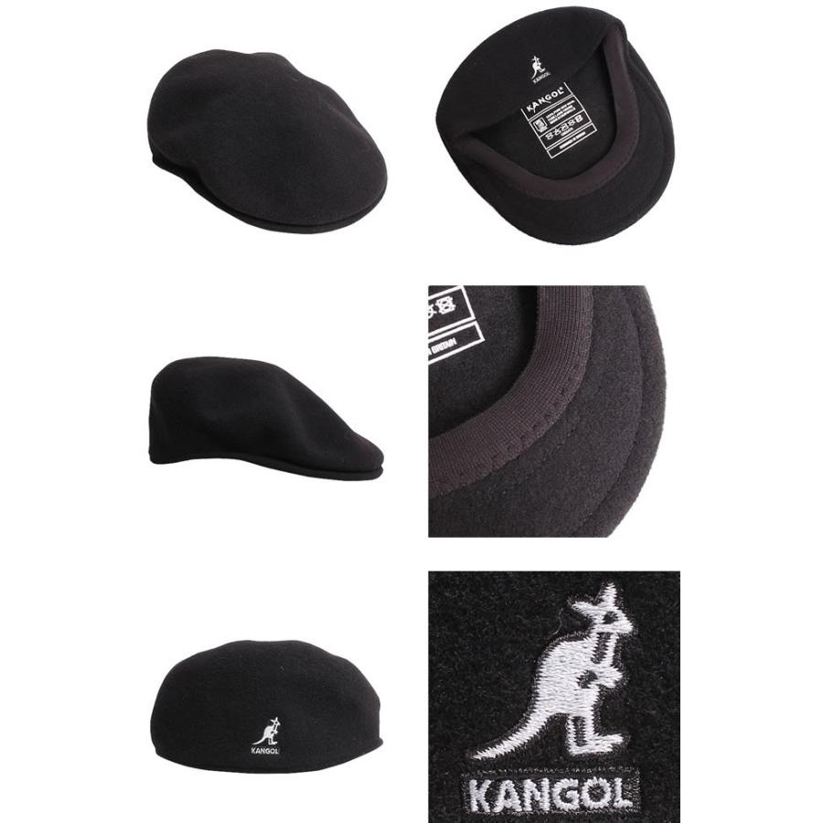 【2WAY】カンゴール　マスターマインド　コラボ　ハンチング　ベレー帽　L 黒 カンゴール×マスターマインド・ジャパン、前後で着用できる