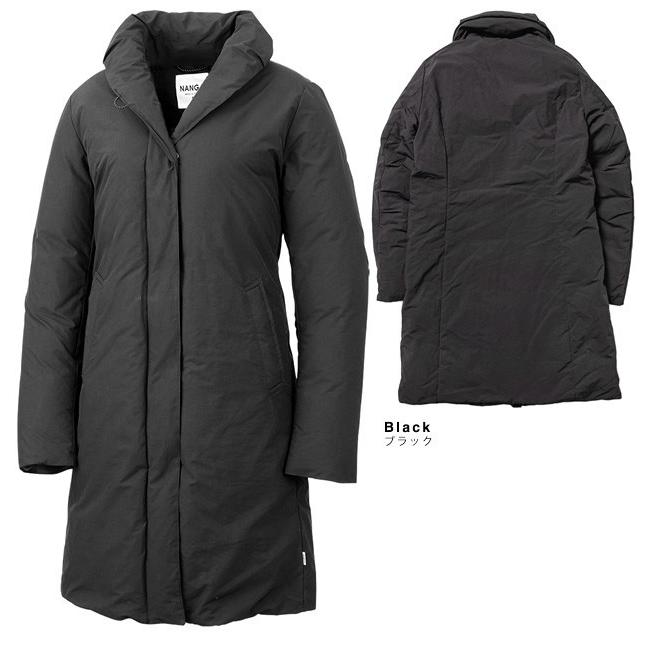 ナンガ Nanga ダウン ダウンジャケット ショールカラー ダウンコート レディース 日本製 撥水 防寒 ロング 大きいサイズ 黒 ブラック 190 008 Mss 通販 Yahoo ショッピング