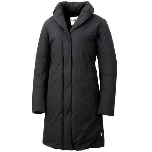 ナンガ Nanga ダウン ダウンジャケット ショールカラー ダウンコート レディース 日本製 撥水 防寒 ロング 大きいサイズ 黒 ブラック 190 008 Mss 通販 Yahoo ショッピング