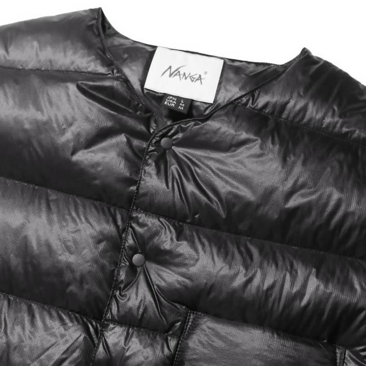NANGA ナンガ アルティライト ダウンベストパッカブル ブラック NANGA ナンガ ダウン ライトダウン インナーダウンベスト