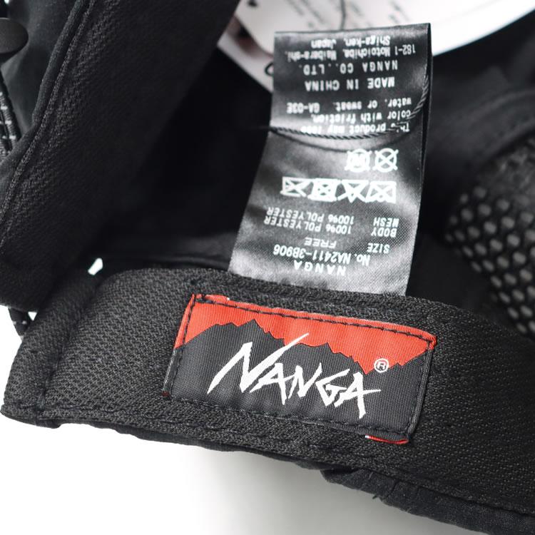 NANGA（ナンガ） キャップ 帽子 ドットエアメッシュジェットキャップ