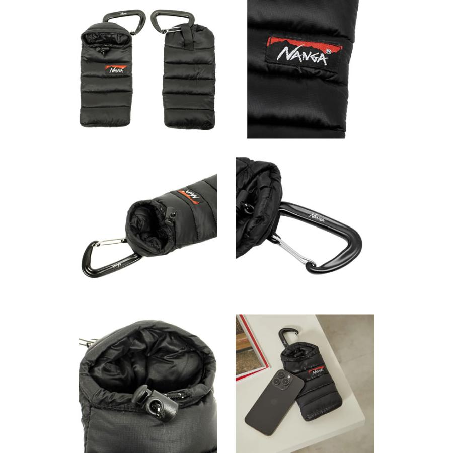 ナンガ NANGA ミニスリーピングバッグフォンケース メンズ