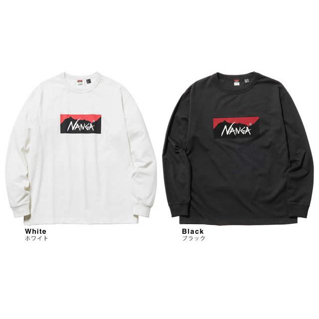 NANGA ナンガ Tシャツ 長袖 ロンT エコハイブリッド ボックス NANGA ナンガ Tシャツ 長袖 ロンT エコハイブリッド ボックス
