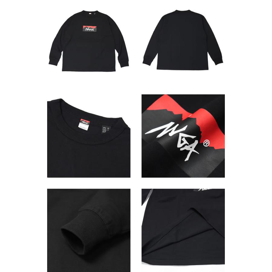 NANGA（ナンガ） NANGA Tシャツ 長袖 ロンT エコハイブリッド ボックス