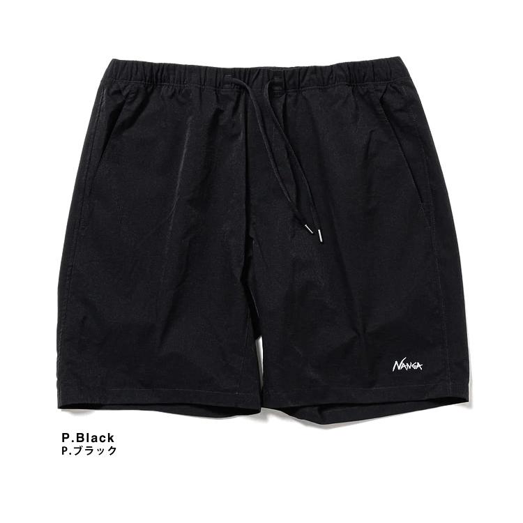 NANGA ナンガ　ドットエア コンフィーショーツ ハーフパンツ　ブラック　黒 NANGA（ナンガ） ドットエア コンフィーショーツ メンズ ハーフパンツ