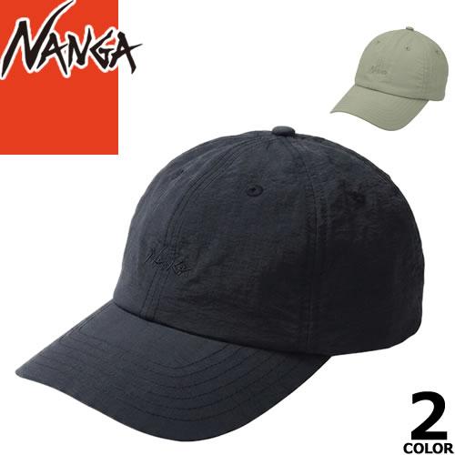 黒 ナイロン ベースボールキャップ 収納袋付き NANGA（ナンガ） 帽子 ナイロンタッサーBB キャップ メンズ レディース