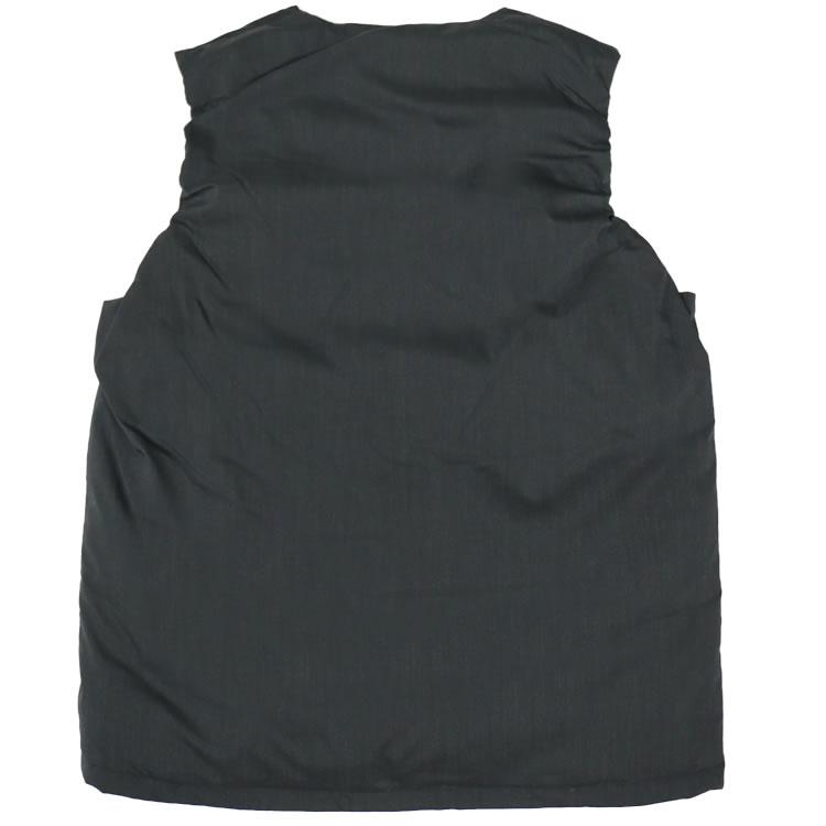NANGA ナンガ ヒノックリップストップインナーダウンベスト ブラック L HINOC RIPSTOP INNER DOWN VEST|ヒノックリップストップインナーダウン