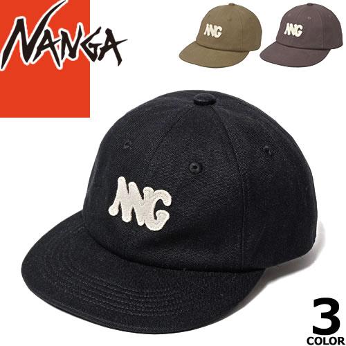 NANGA（ナンガ） 帽子 キャンバス NNGロゴキャップ メンズ レディース