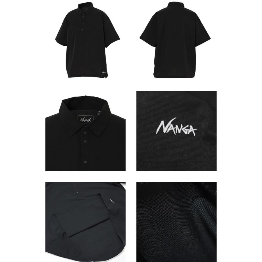 NANGA（ナンガ） ドットエア コンフィー ポロシャツ メンズ 半袖シャツ