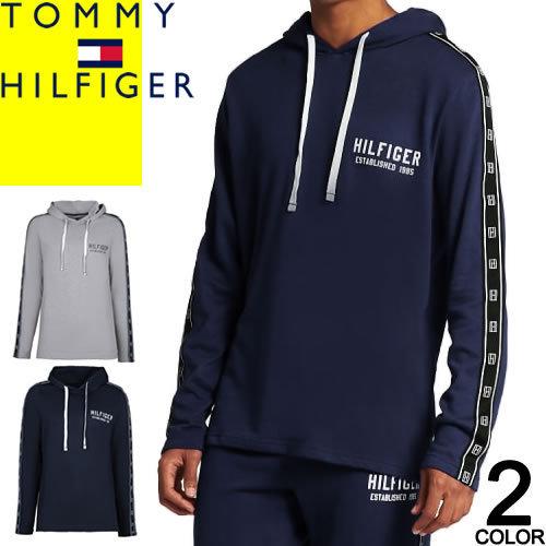 トミーヒルフィガー TOMMY HILFIGER パーカー プルオーバーパーカー プルオーバーフーディー メンズ サイドライン ブランド