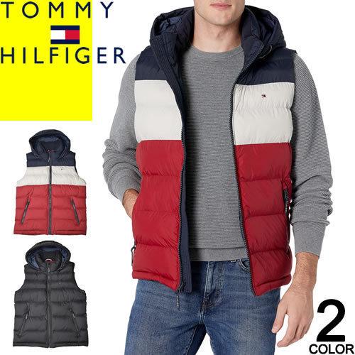 トミーヒルフィガー TOMMY HILFIGER ダウンベスト ライトダウン 中綿