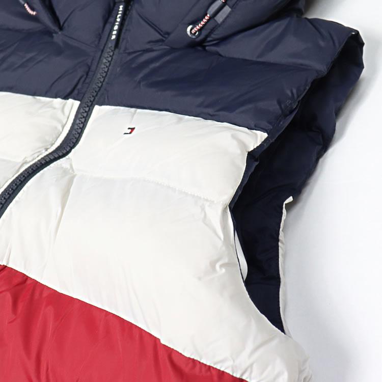 TOMMY HILFIGER トミーヒルフィガー ダウンベスト ライトダウン TOMMY HILFIGER トミーヒルフィガー ダウンベスト ライトダウン