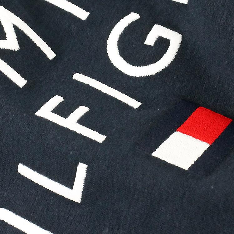 トミーヒルフィガー TOMMY HILFIGER Tシャツ 半袖 クルーネック 丸首 メンズ ロゴ  コットン 大きいサイズ ブランド 白 ホワイト ネイビー｜maido-selection｜07