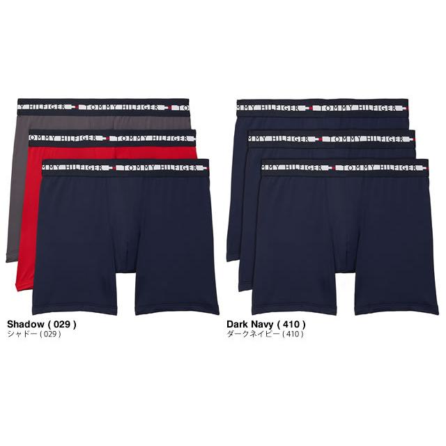 新品　トミーヒルフィガー　高級　ボクサーパンツ3枚セット「Mサイズ」③ TOMMY HILFIGER トミー ヒルフィガー 3枚セット ロング ボクサー