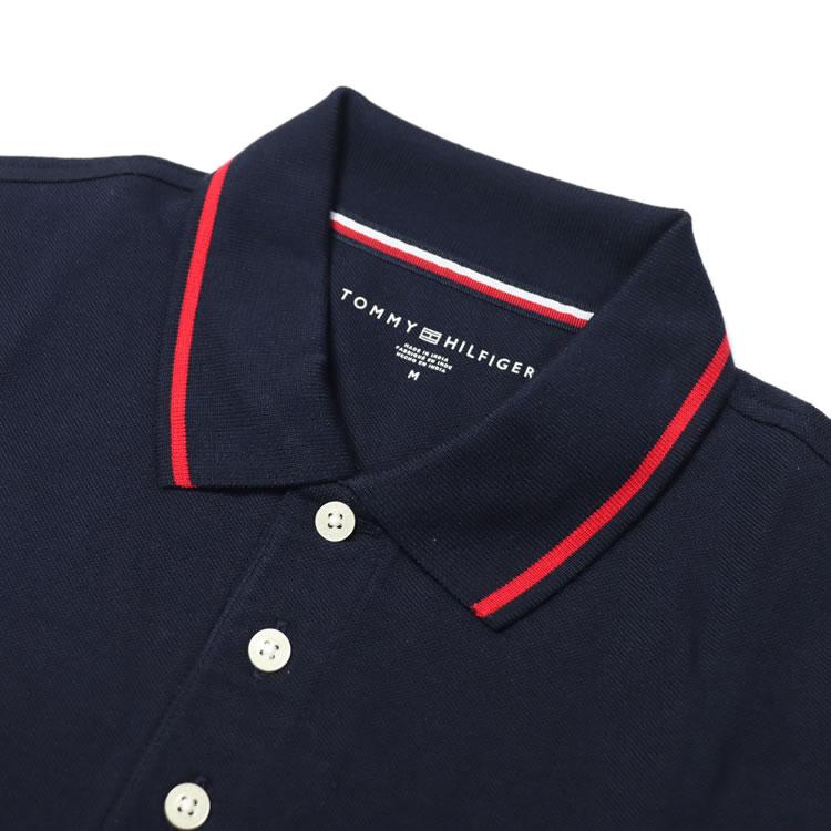 TOMMY HILFIGER（トミー・ヒルフィガー） ポロシャツ 半袖 メンズ ロゴ