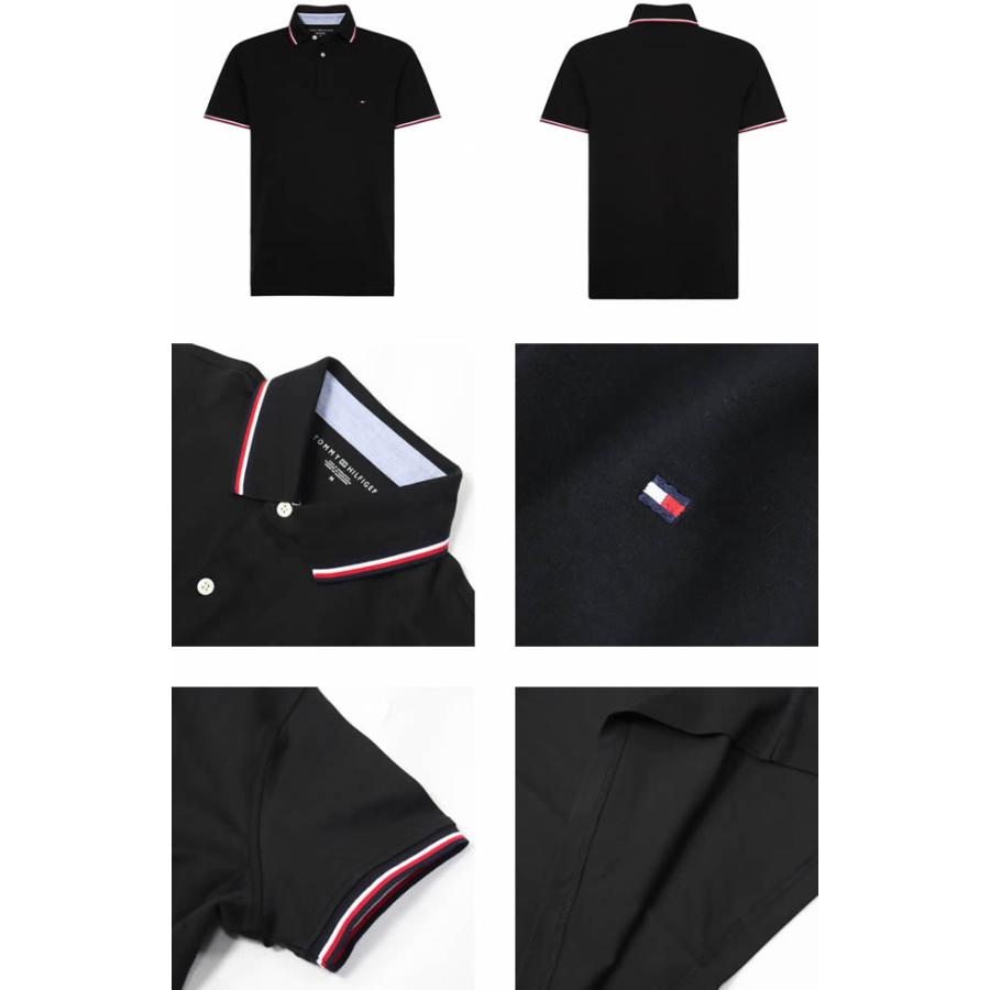 TOMMY HILFIGER トミーヒルフィガー ポロシャツ 半袖 メンズ