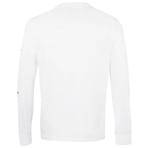 カルバンクライン Calvin Klein 長袖Tシャツ ロンT クルーネック メンズ 男性 ブランド ロゴプリント 黒 ブラック 白 ホワイト 40DM870