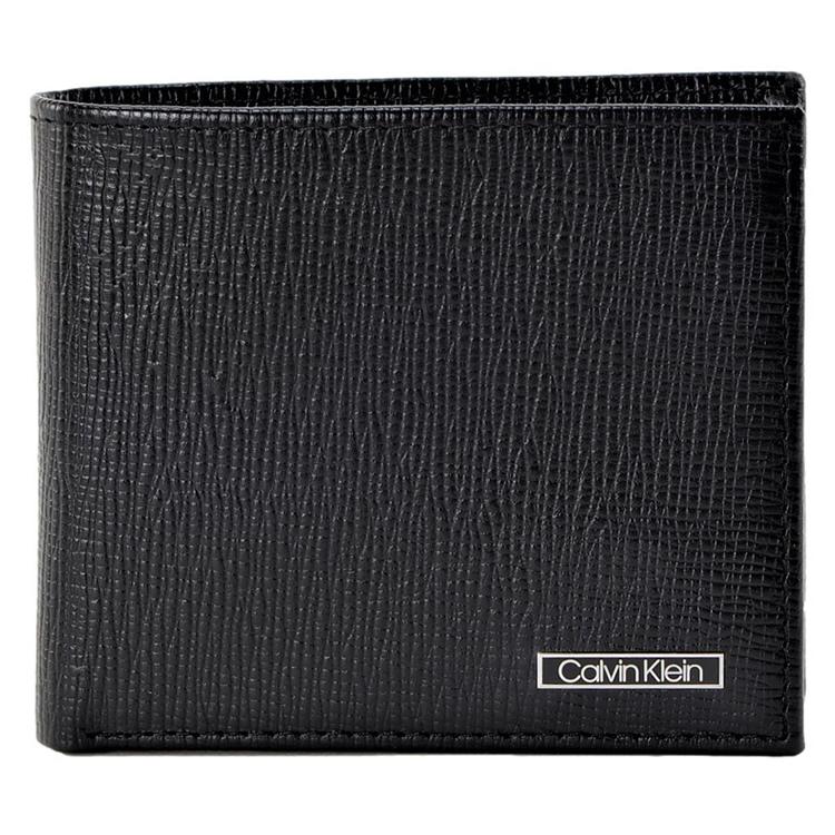 【関税込】  カルバンクライン◆ロゴ 折りたたみ財布 Calvin Klein カルバンクライン 財布 二つ折り財布 ビル