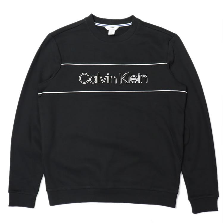 カルバンクライン スウェット トレーナーＳ　ブラック　新品　ビッグロゴ Calvin Klein（カルバン・クライン） トレーナー スウェット