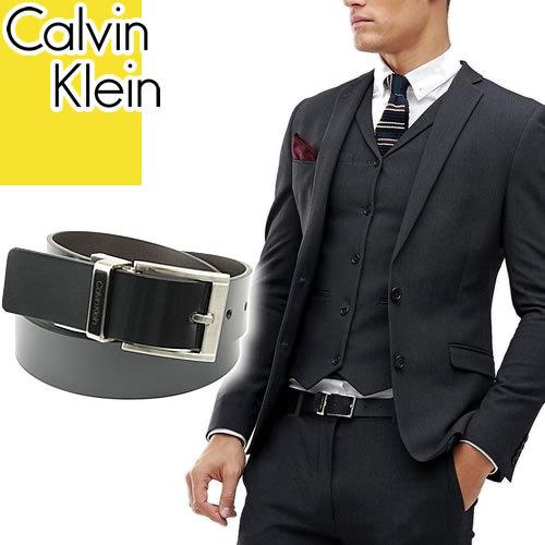 カルバンクライン Calvin Klein ベルト 75658 メンズ リバーシブル ビジネス ブランド カジュアル レザー 本革 プレゼント