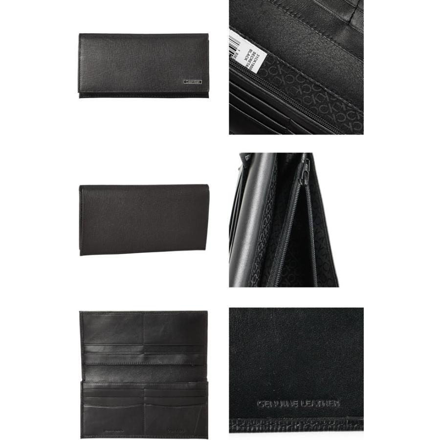   財布 長財布 本革 SECRETARY メンズ Calvin Klein（カルバン・クライン） 財布 長財布 セクレタリー ロング