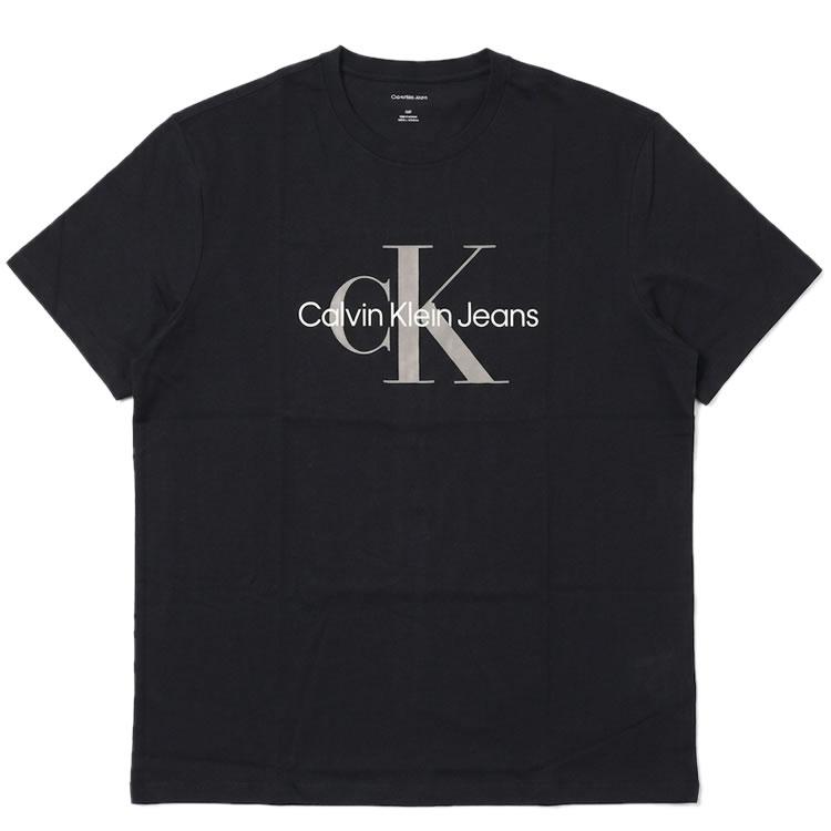 【新品】カルバンクライン Tシャツ CKロゴ 黒 M Calvin Klein（カルバン・クライン） Calvin Klein Tシャツ メンズ