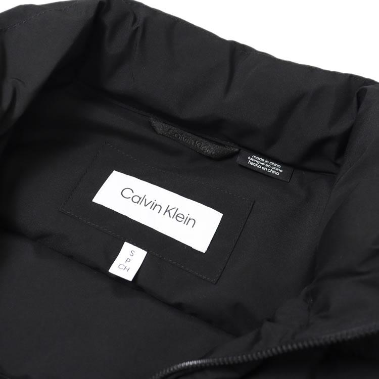 レディース Calvin Klein ボア襟ジャケット Mサイズ ブラック