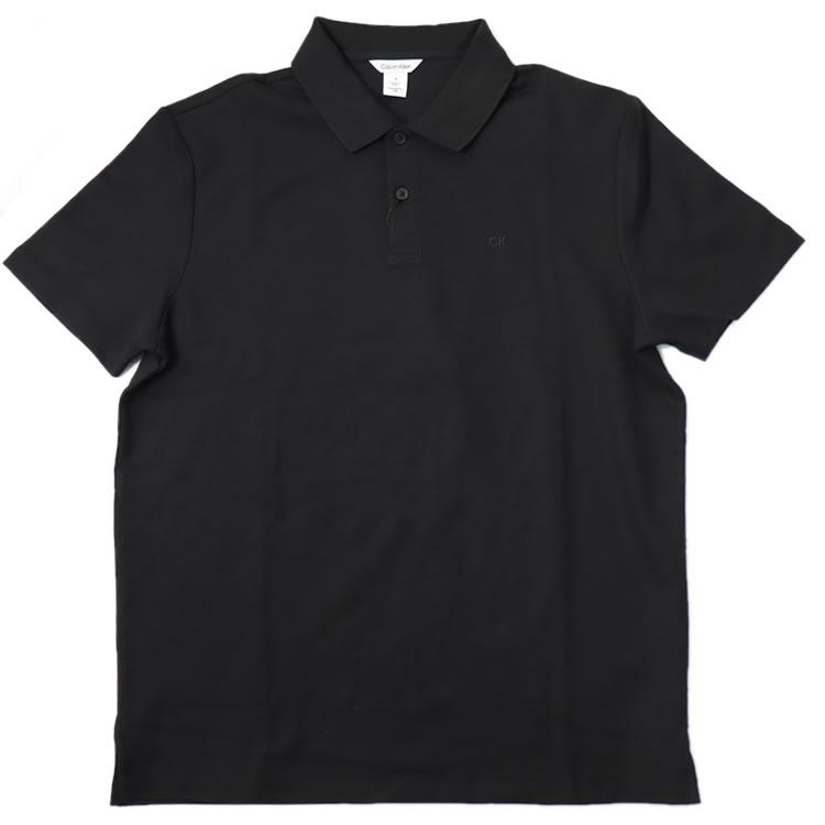 カルバンクラインポロシャツ ブラックSサイズ Calvin Klein（カルバン・クライン） ポロシャツ 半袖 メンズ CK ロゴ