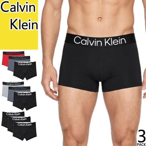   カルバンクライン★ボクサーパンツ 黒Mサイズ3枚セット Calvin Klein（カルバン・クライン） ボクサーパンツ アンダーウェア