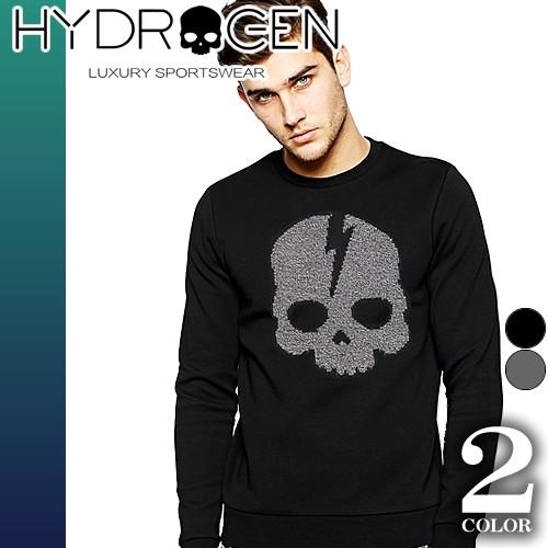 ハイドロゲン セーター ニット メンズ トップス 長袖 厚手 ドクロ スカル ブランド Hydrogen 2 007 Mss 通販 Yahoo ショッピング