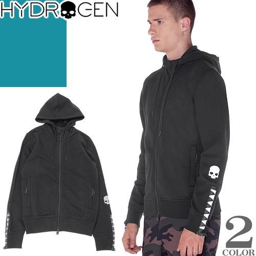 ハイドロゲン Hydrogen パーカー スエットパーカー メンズ ブランド おしゃれ ジップアップ 黒 ブラック グレー スカル プリント 大きいサイズ 202 015 Mss 通販 Yahoo ショッピング