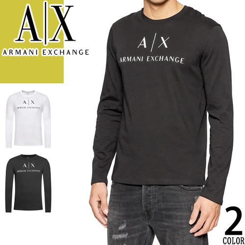 ARMANI EXCHANGE アルマーニ エクスチェンジ Tシャツ 長袖 ロンT ARMANI EXCHANGE アルマーニ エクスチェンジ Tシャツ 長袖 ロンT