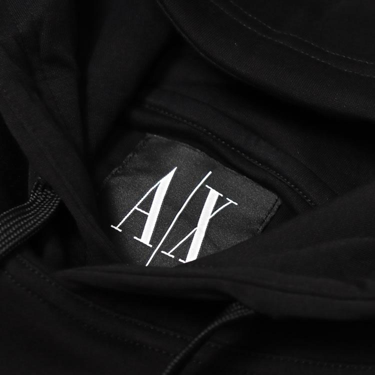 アルマーニエクスチェンジ　パーカー　ビッグロゴ　刺繍　Lサイズ ARMANI EXCHANGE アルマーニ エクスチェンジ パーカー トレーナー