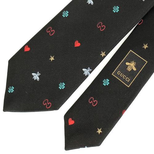 GUCCI グッチ ネクタイ レギュラータイ GG柄 蜂柄 ブランド 高級 GUCCI グッチ ネクタイ レギュラータイ GG柄 蜂柄 ブランド 高級