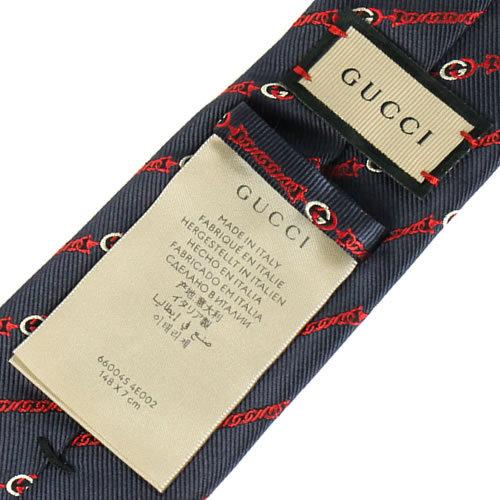 GUCCI（グッチ） ネクタイ レギュラータイ GG柄 ストライプ ブランド