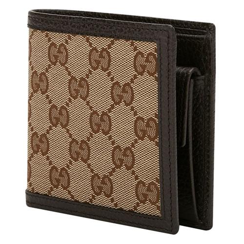 GUCCI グッチ 財布 二つ折り財布 GGキャンバス ビルフォールド GUCCI グッチ 財布 二つ折り財布 GGキャンバス ビルフォールド
