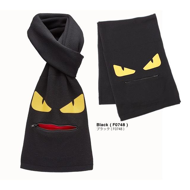 フェンディ FENDI マフラー メンズ レディース モンスター ロング