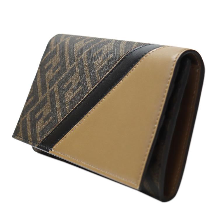 FENDI（フェンディ） 財布 長財布 二つ折り 小銭入れあり メンズ