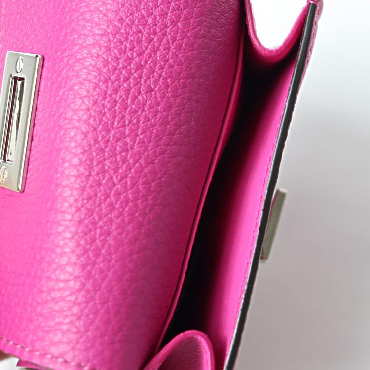 FENDI フェンディピンク 三つ折り財布 FENDI フェンディ 財布 三つ折り財布 ミニ財布 ピーカブー